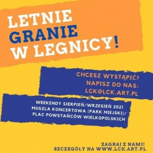 Letnie Granie w Legnicy. Spotkajmy się w piątek na koncercie przy fontannach