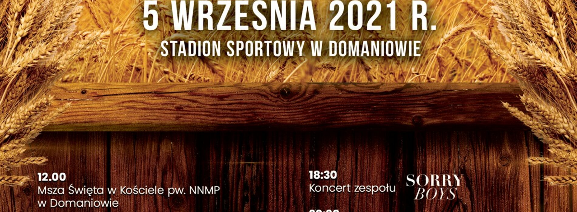 Zapraszamy na Dożynki Wojewódzkie w Domaniowie