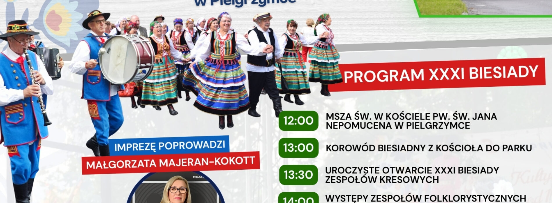XXXI Biesiada Zespołów Kresowych im. Zenona Bernackiego w Pielgrzymce